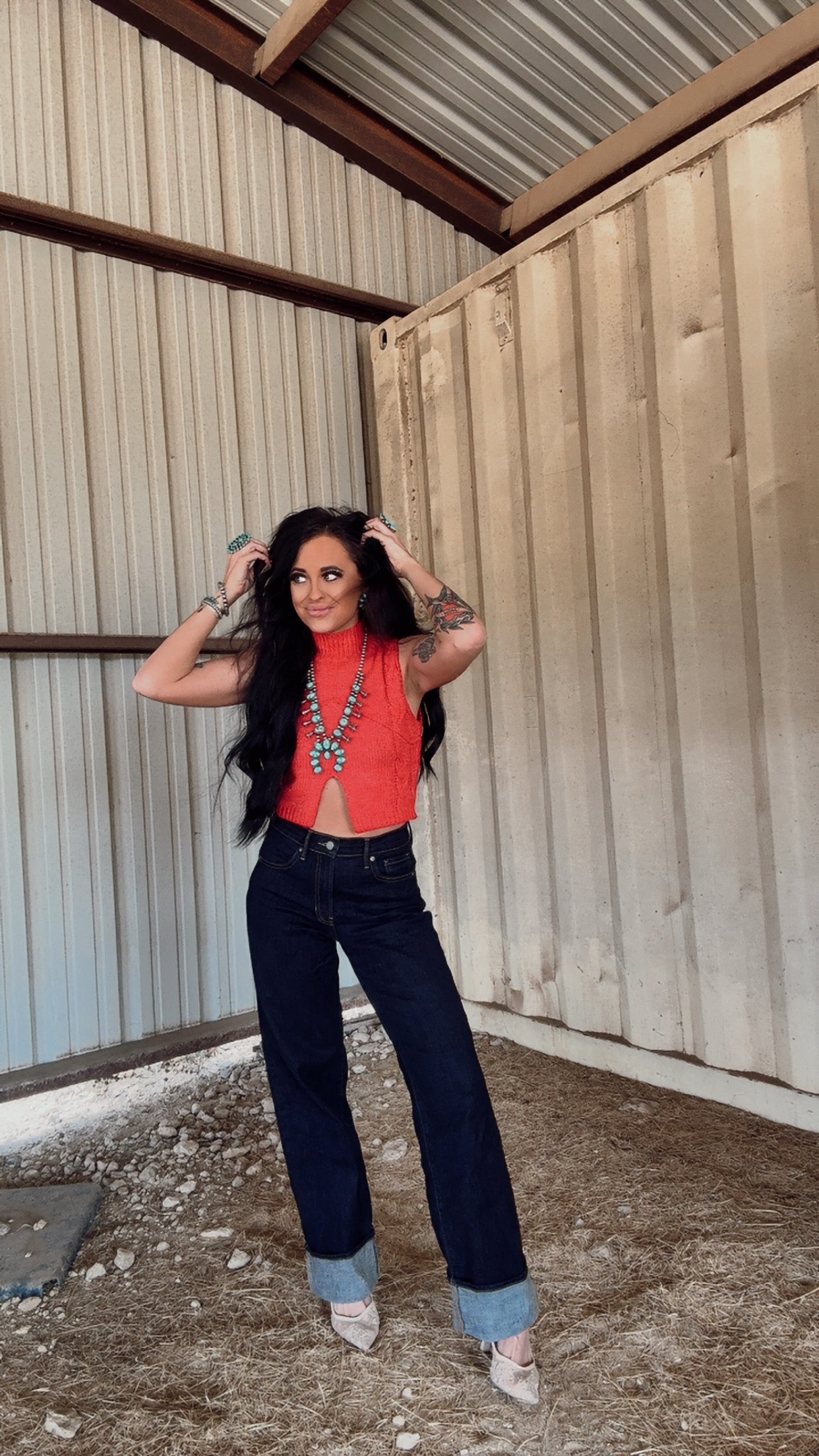 The Mock Neck Top - 2 colors