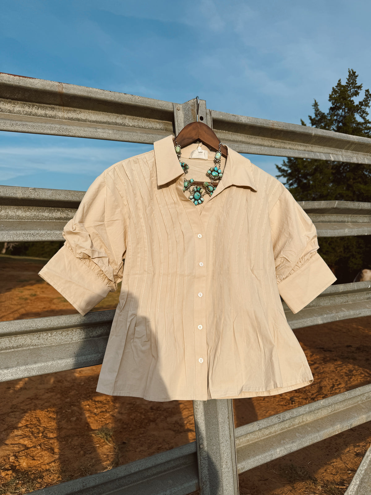 The Pintuck Top