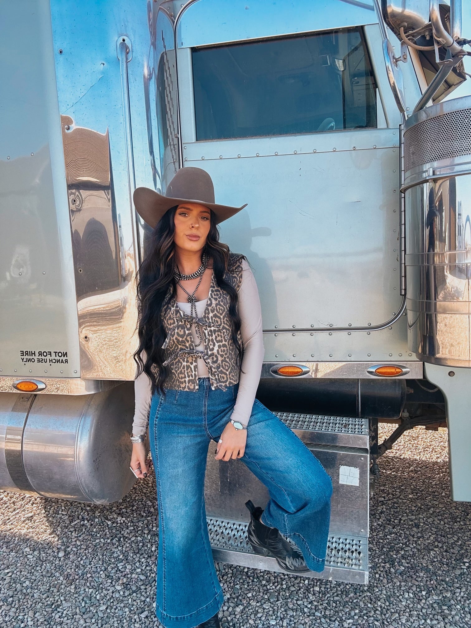 The Charli Leopard Top - best seller