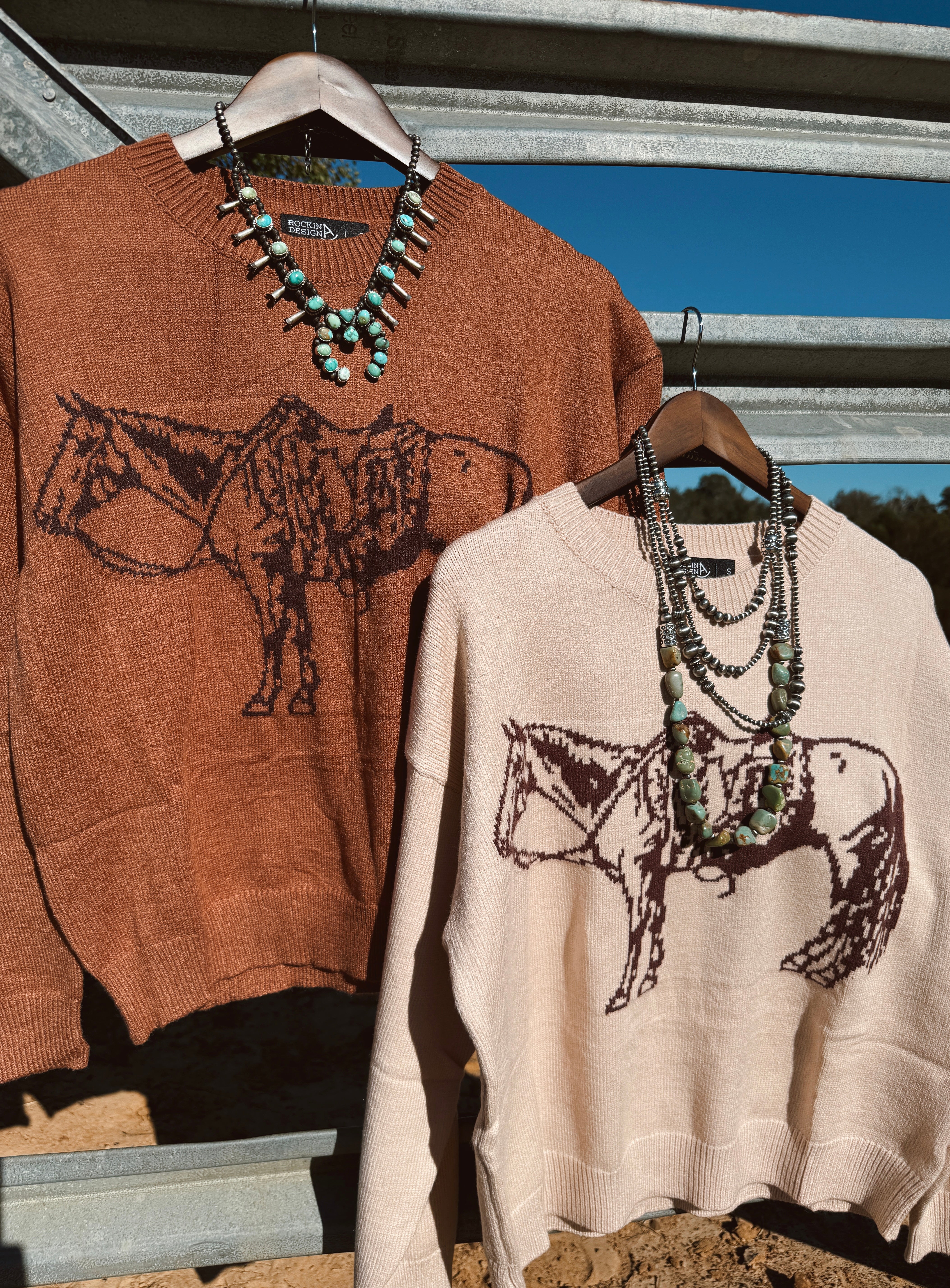 The Cowpoke Sweater - Brown