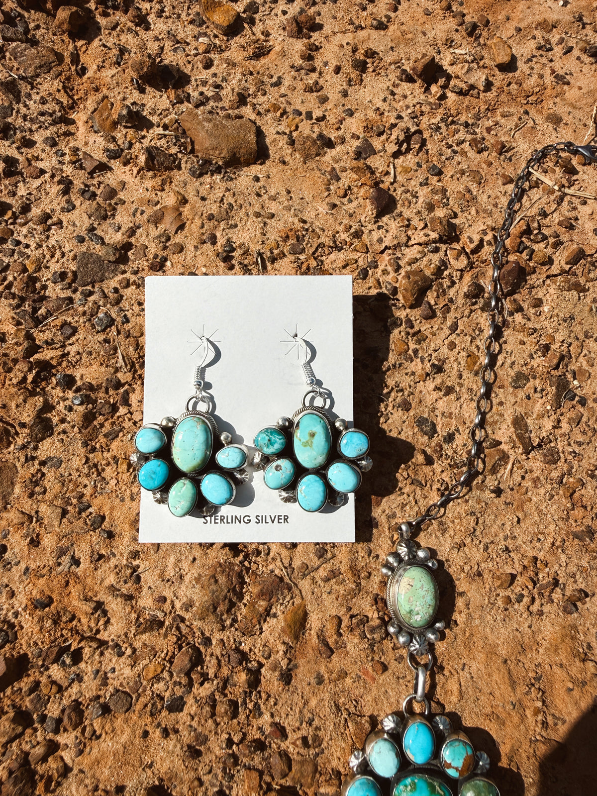 The Trixie Cluster Necklace Set