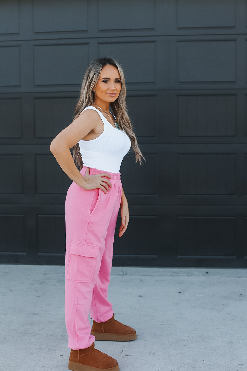 The Pink Chanel Joggers