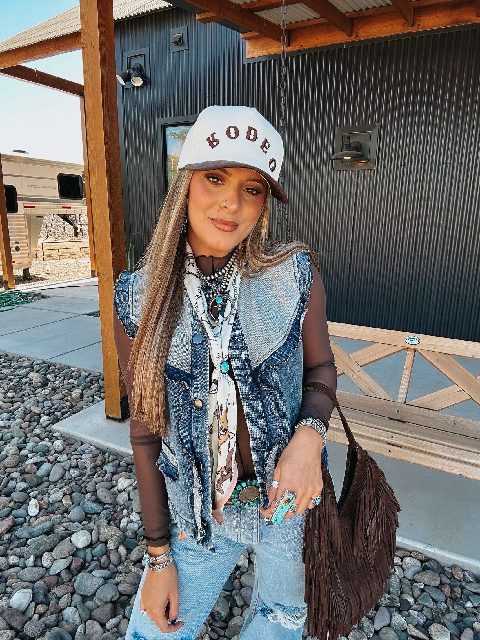 The Tasha Polizzi Denim Vest