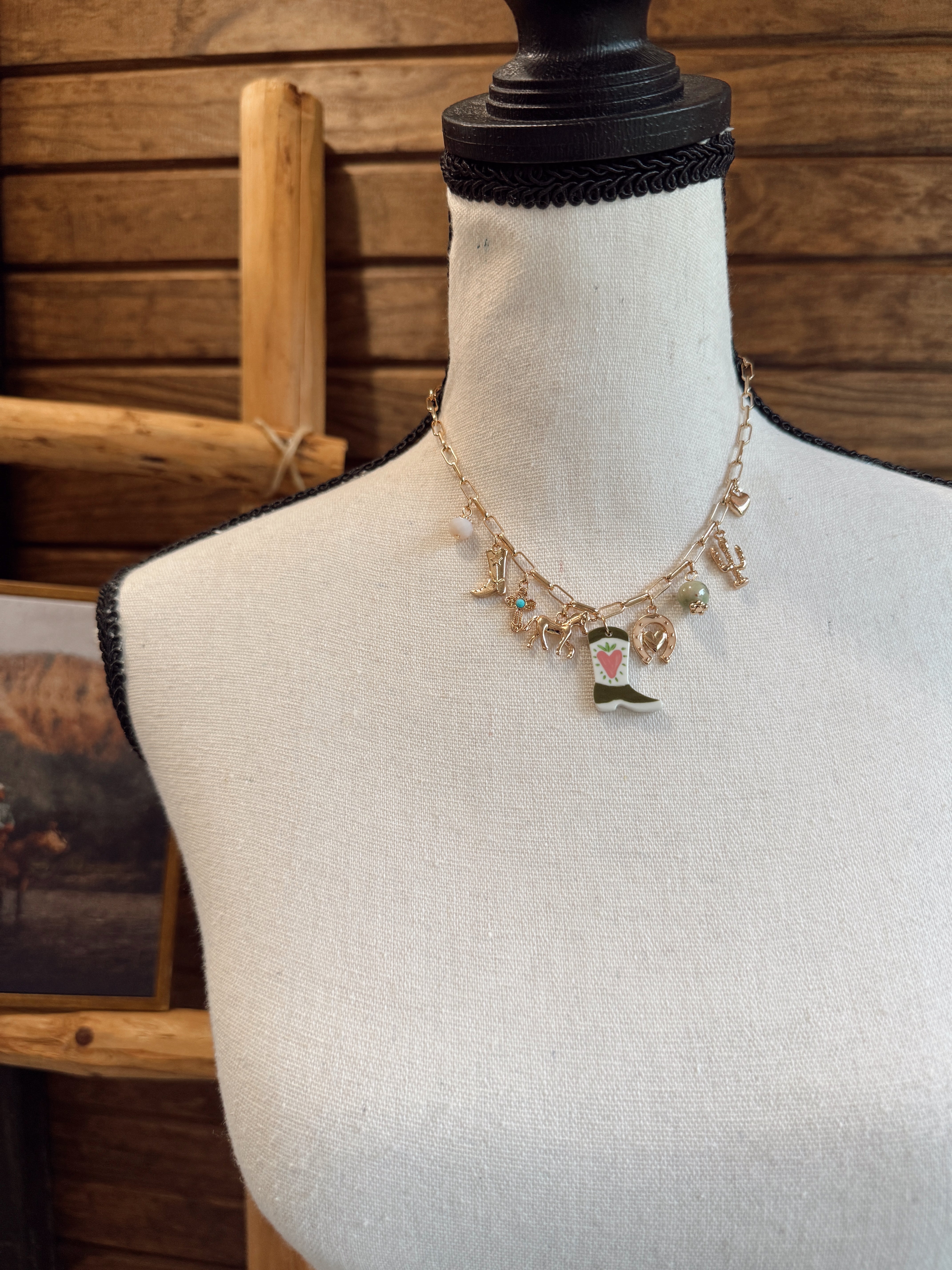 The Allie Charm Necklace