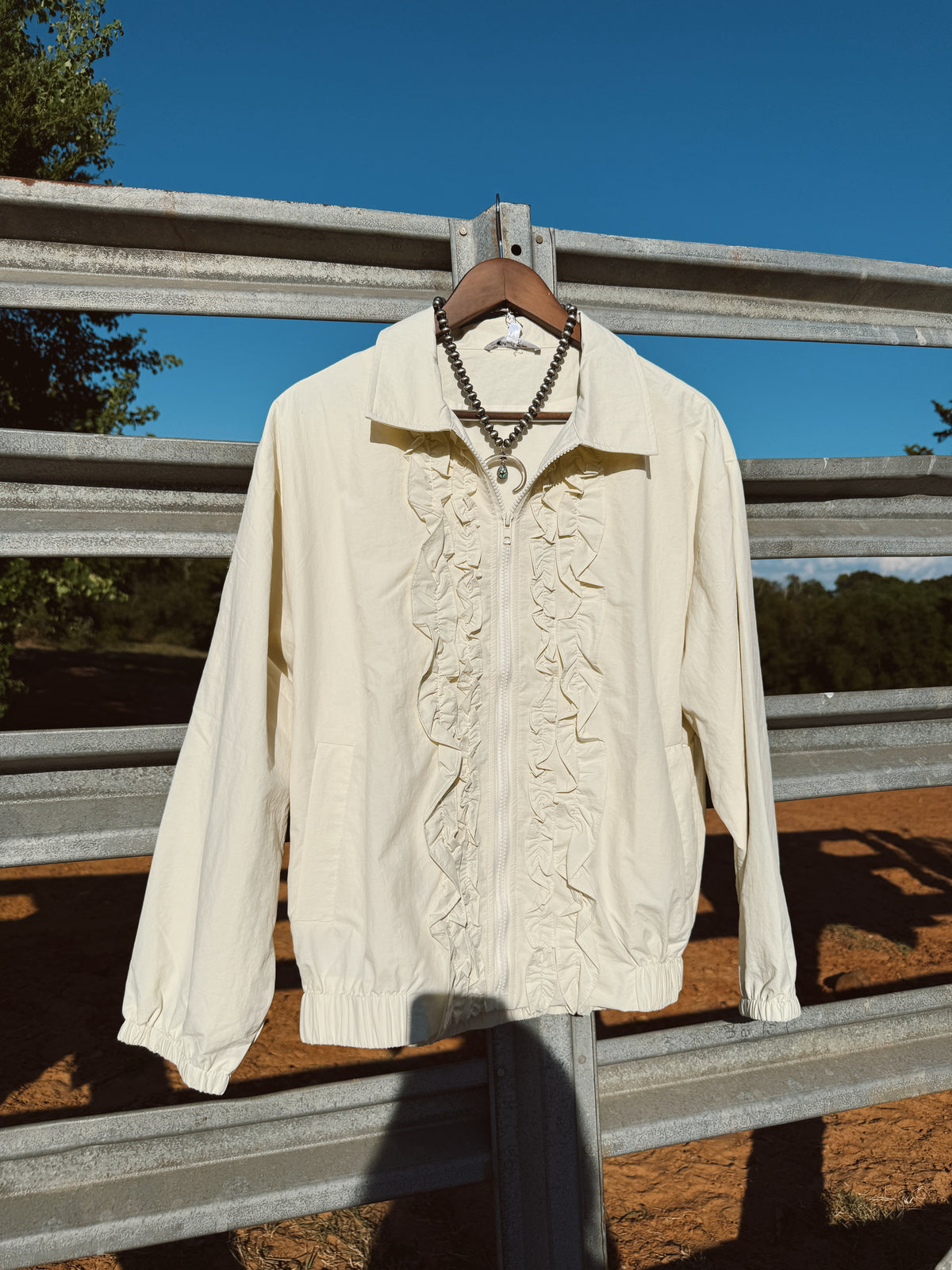 The Ruffle Jacket