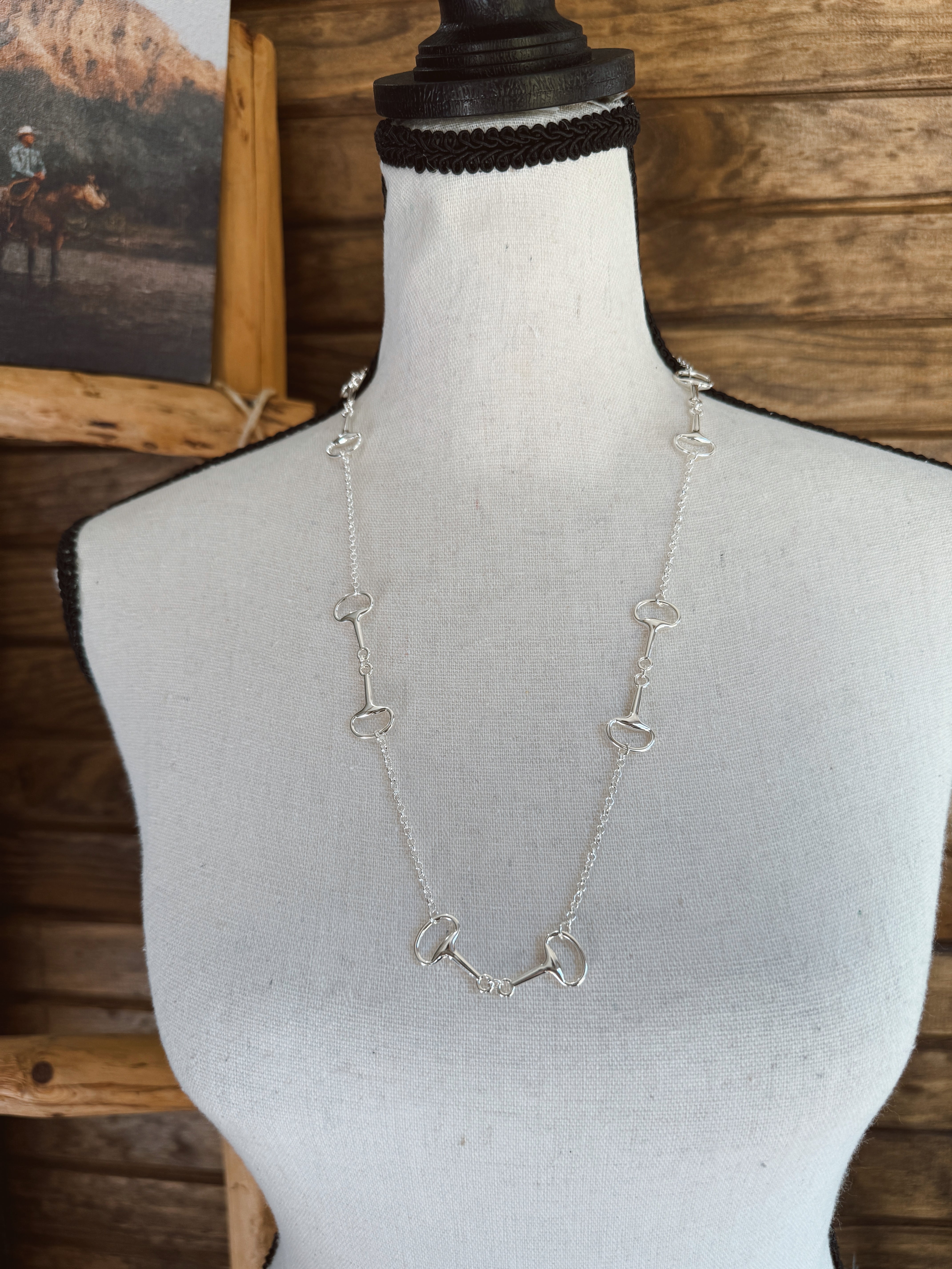 The Snaffle Necklace - 2 options