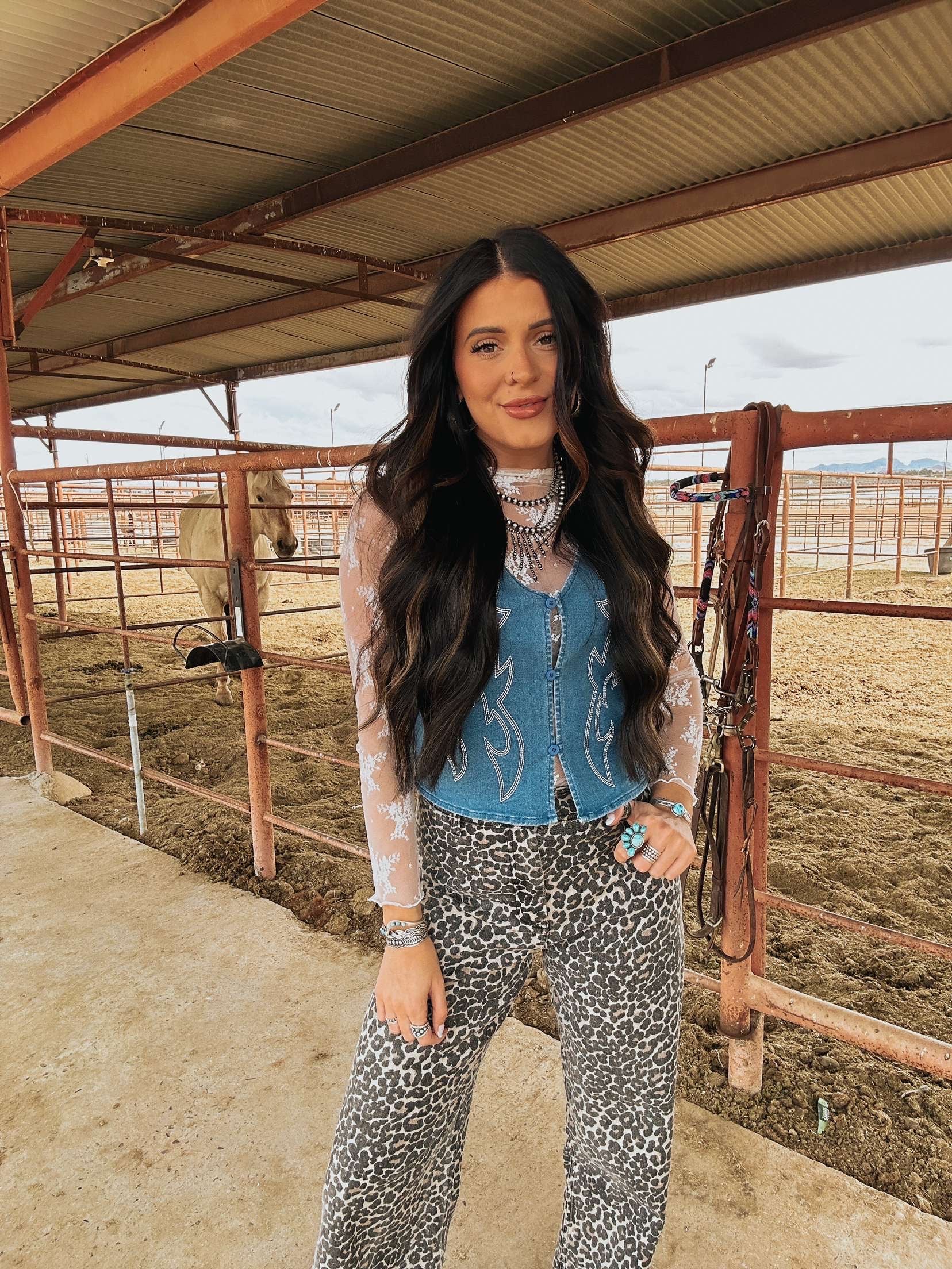 The Lacey Top - White