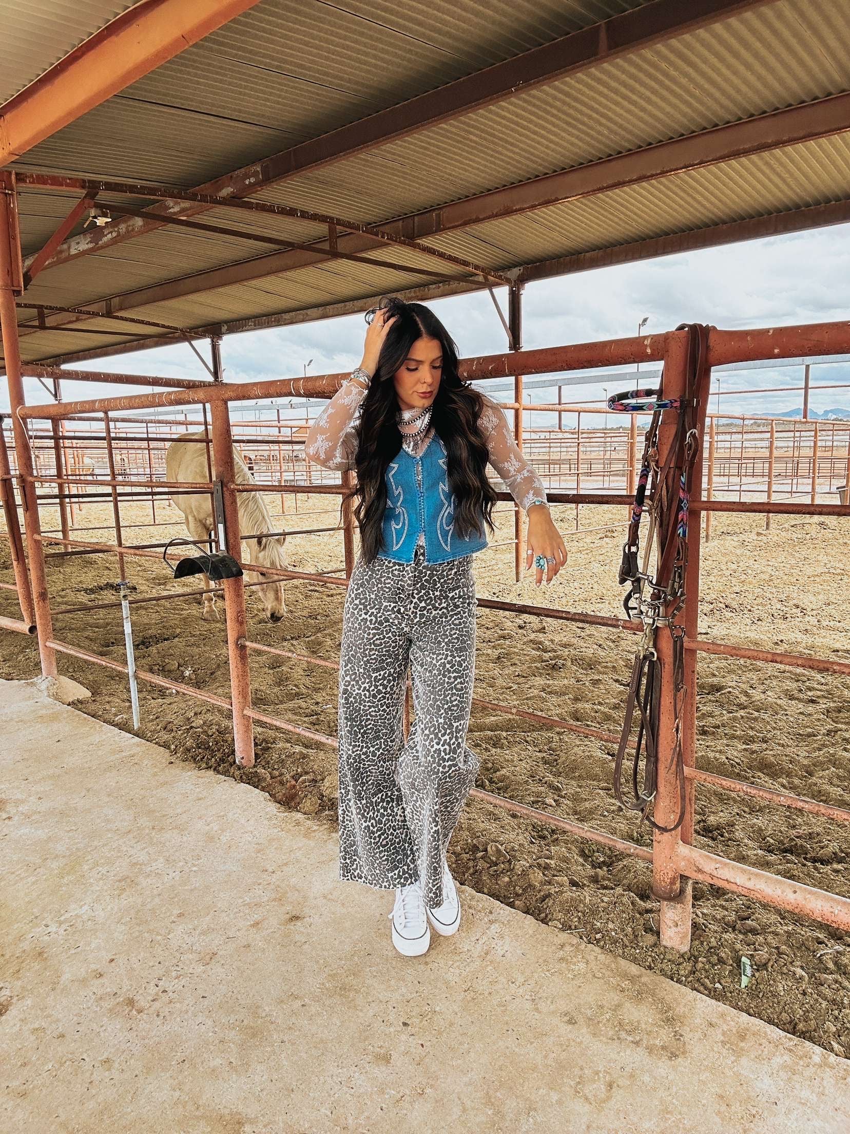 The Lacey Top - White