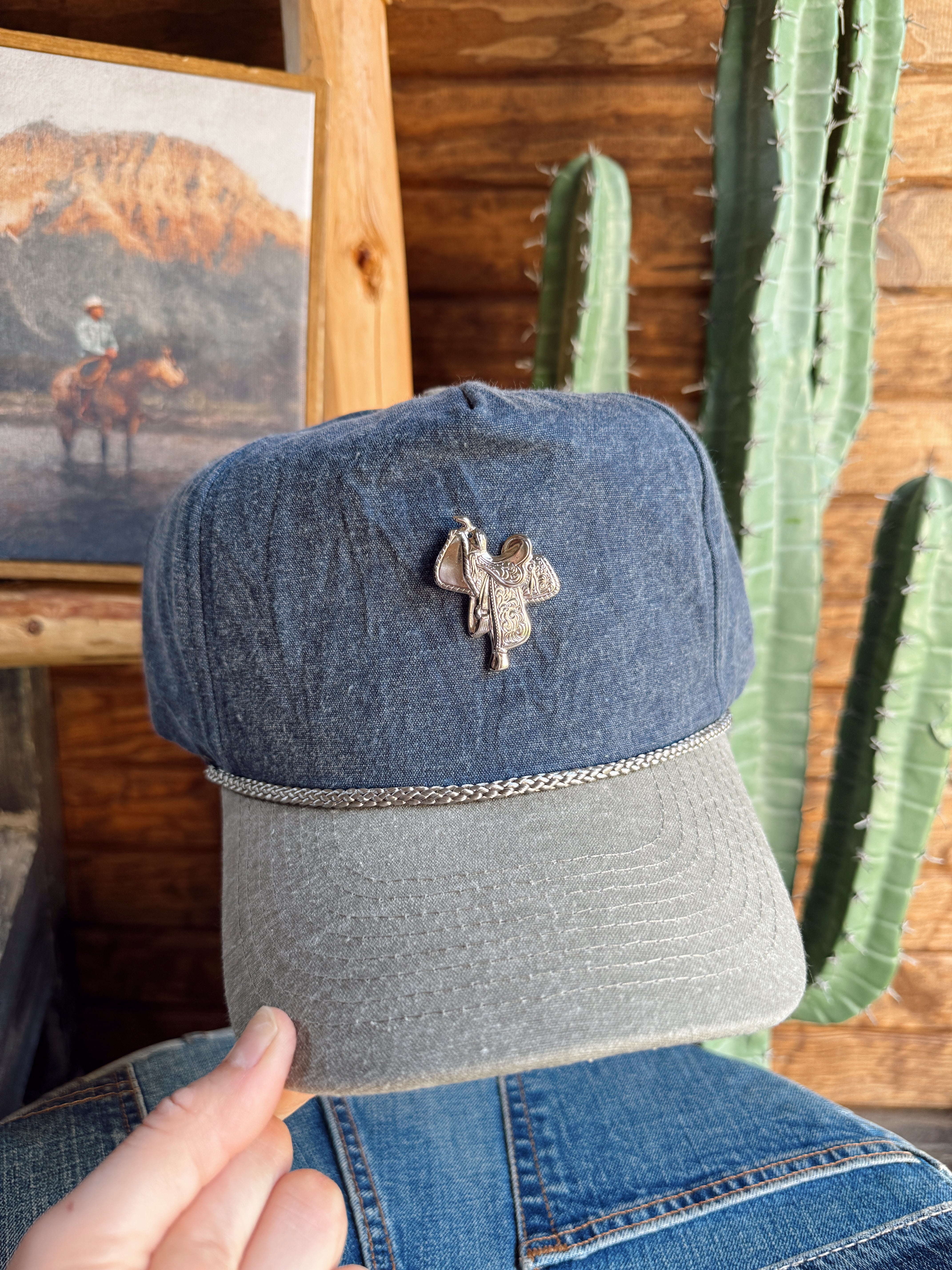 The Silver Saddle Cap