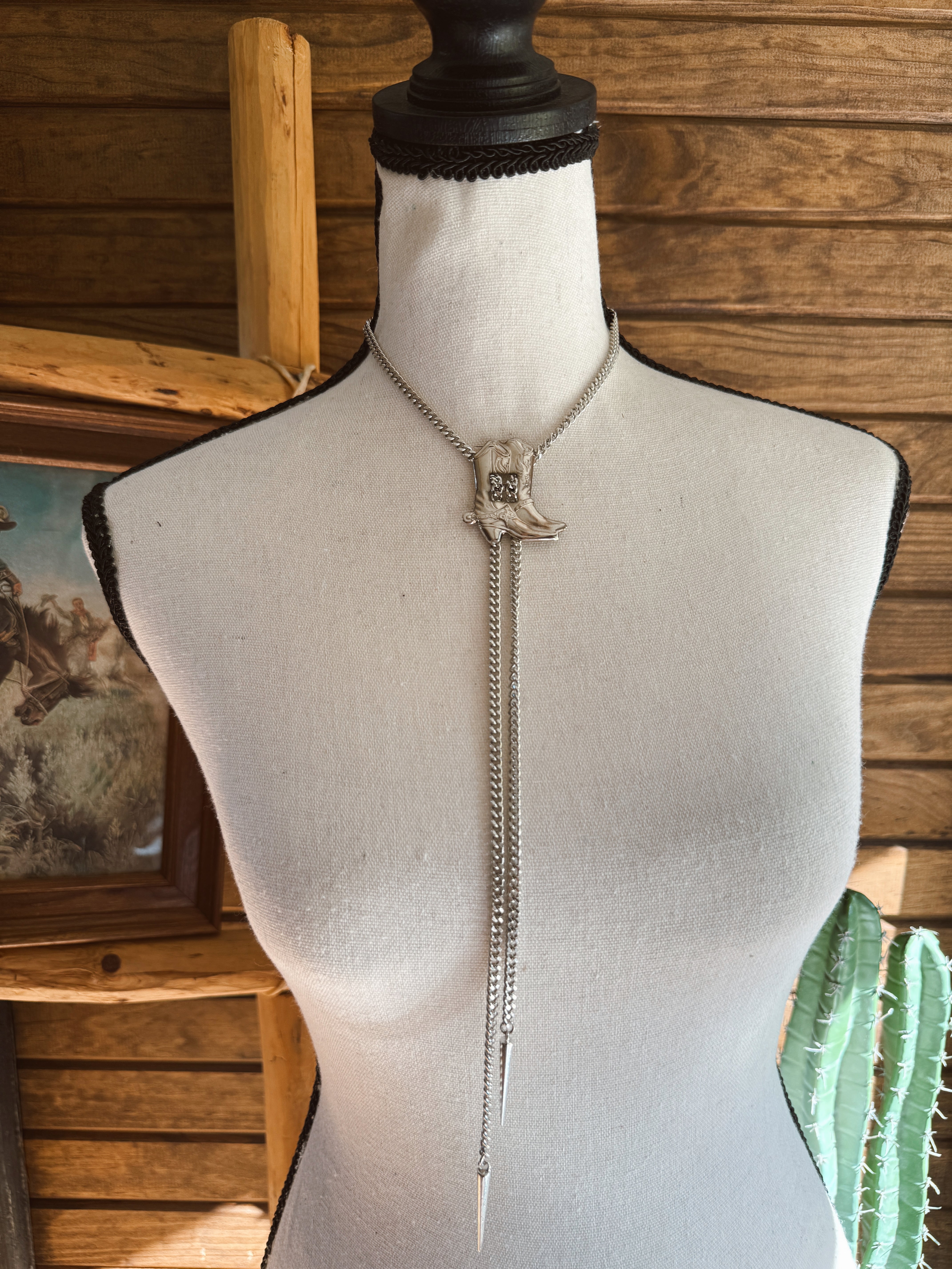 The Boot Bolo Necklace