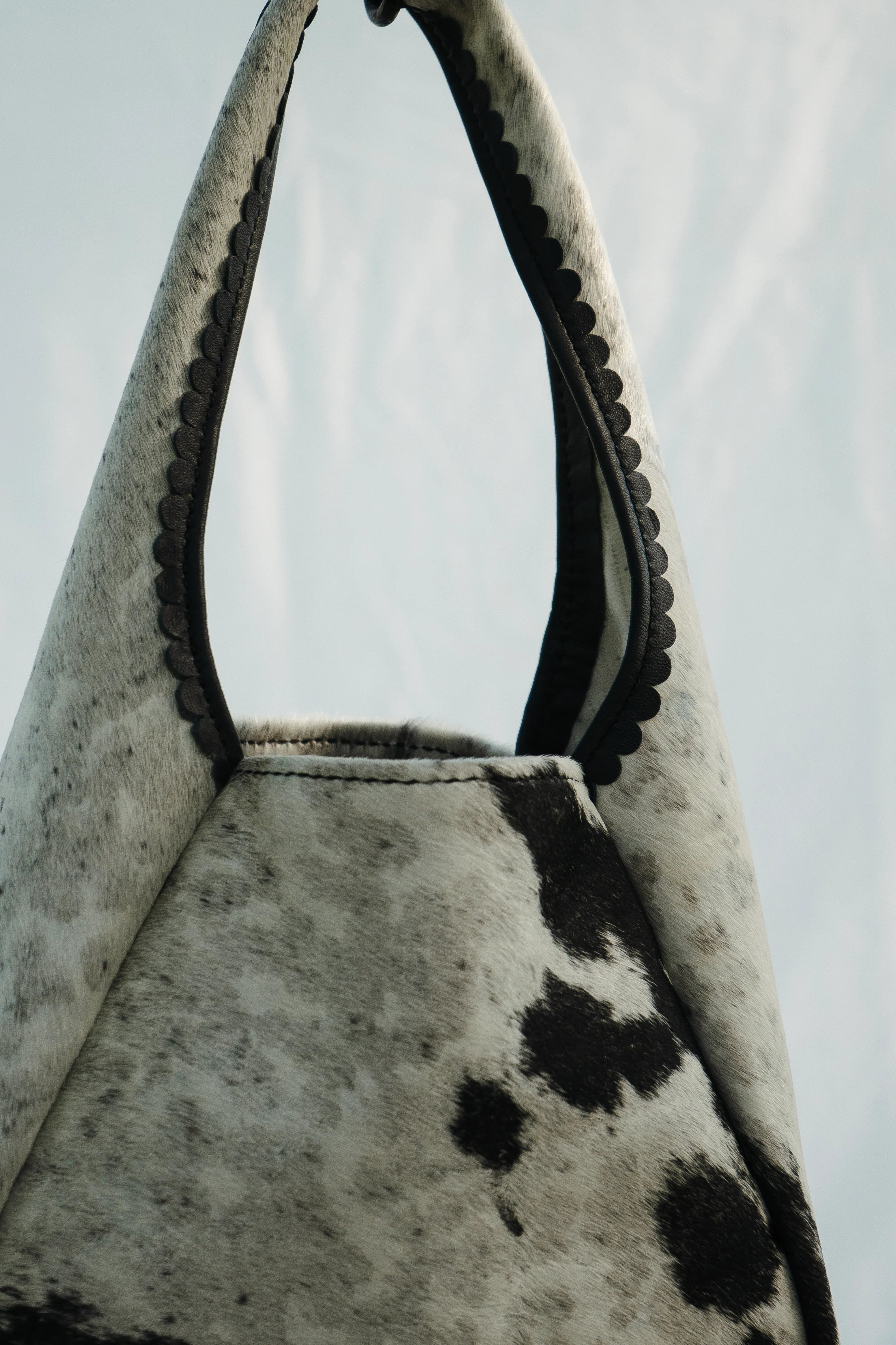 The Maddog Leather Hobo Purse - Cowhide