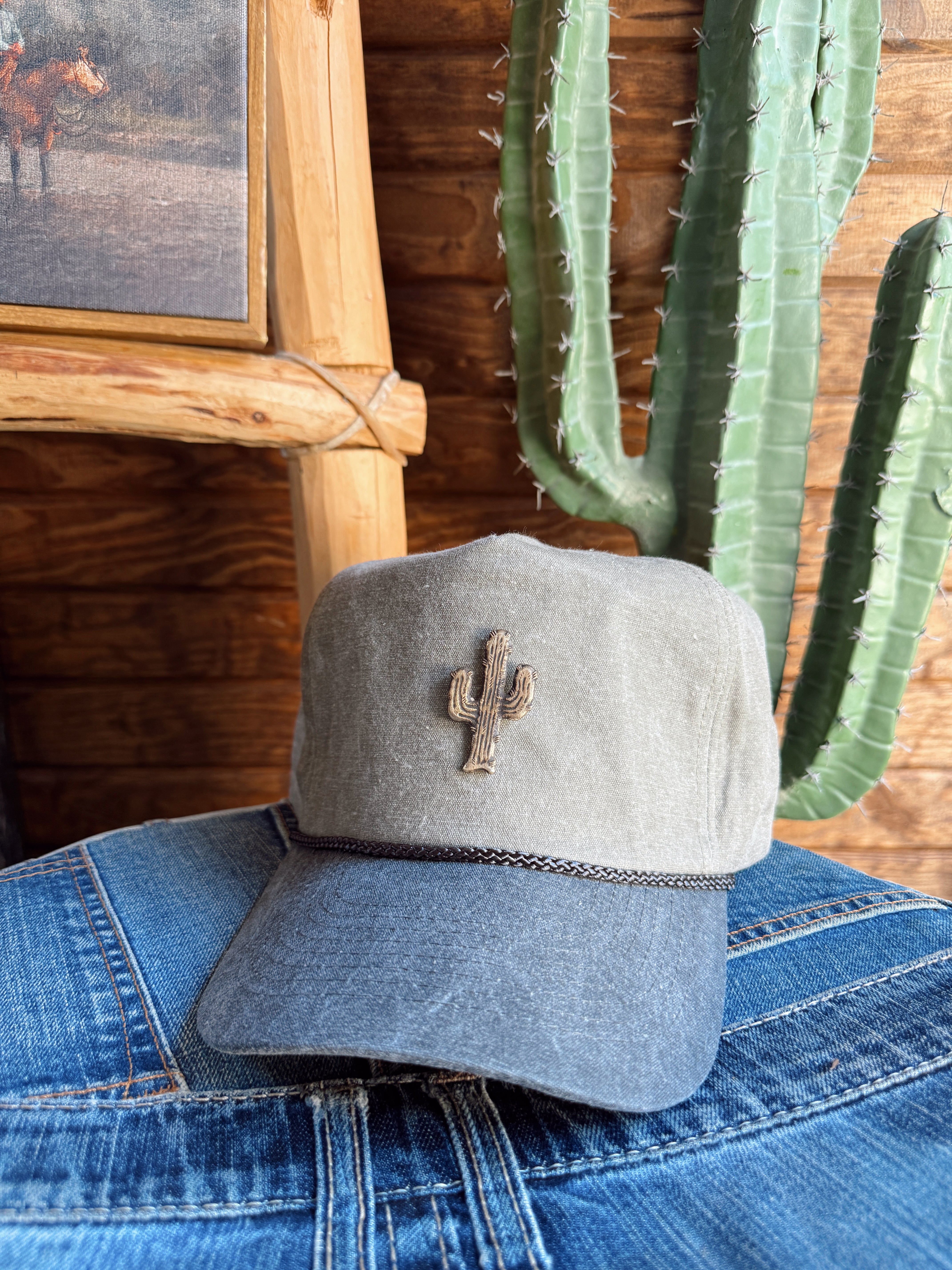 The Saguaro Cap - Brass