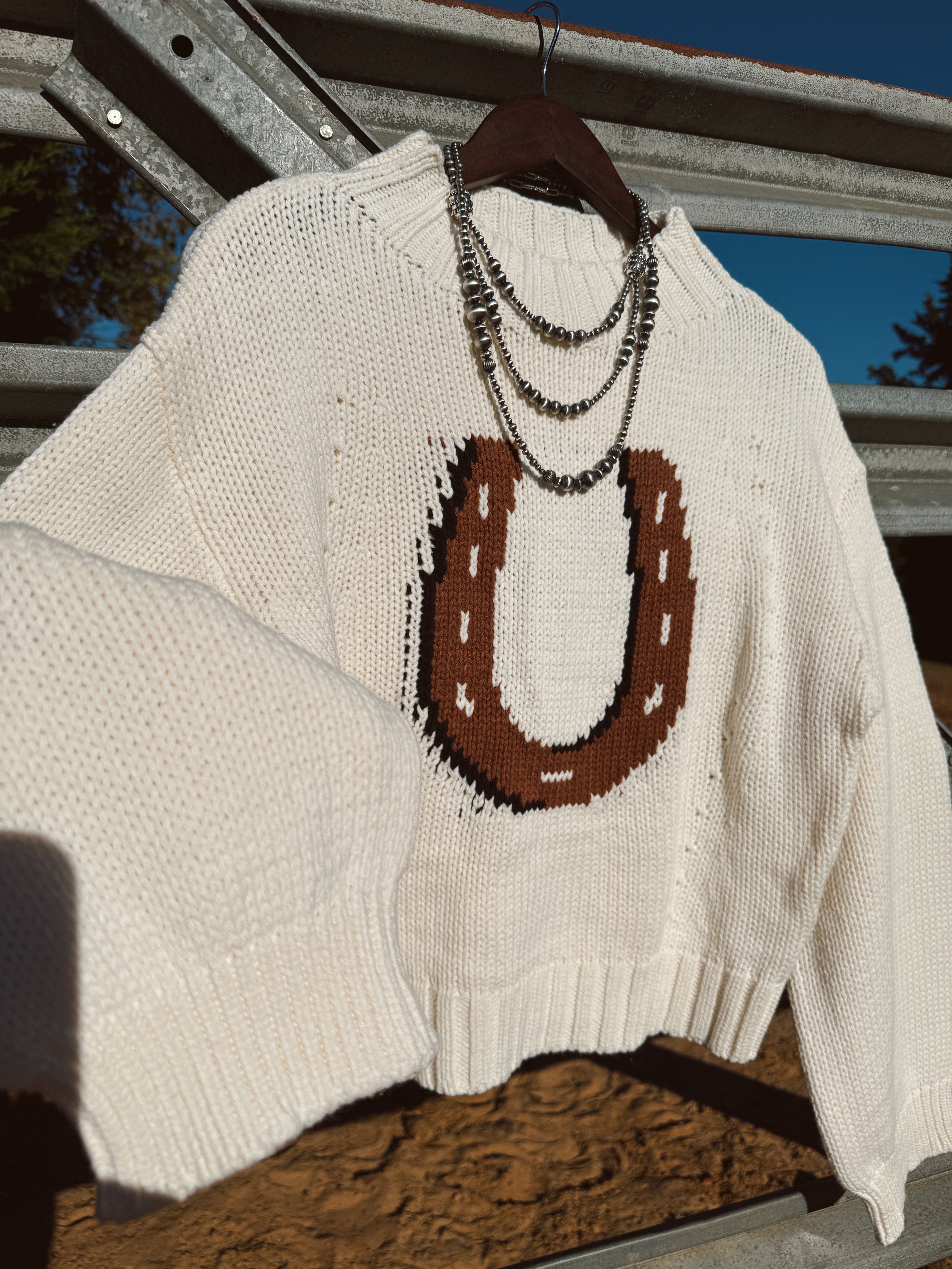 NEW The Horseshoe Sweater