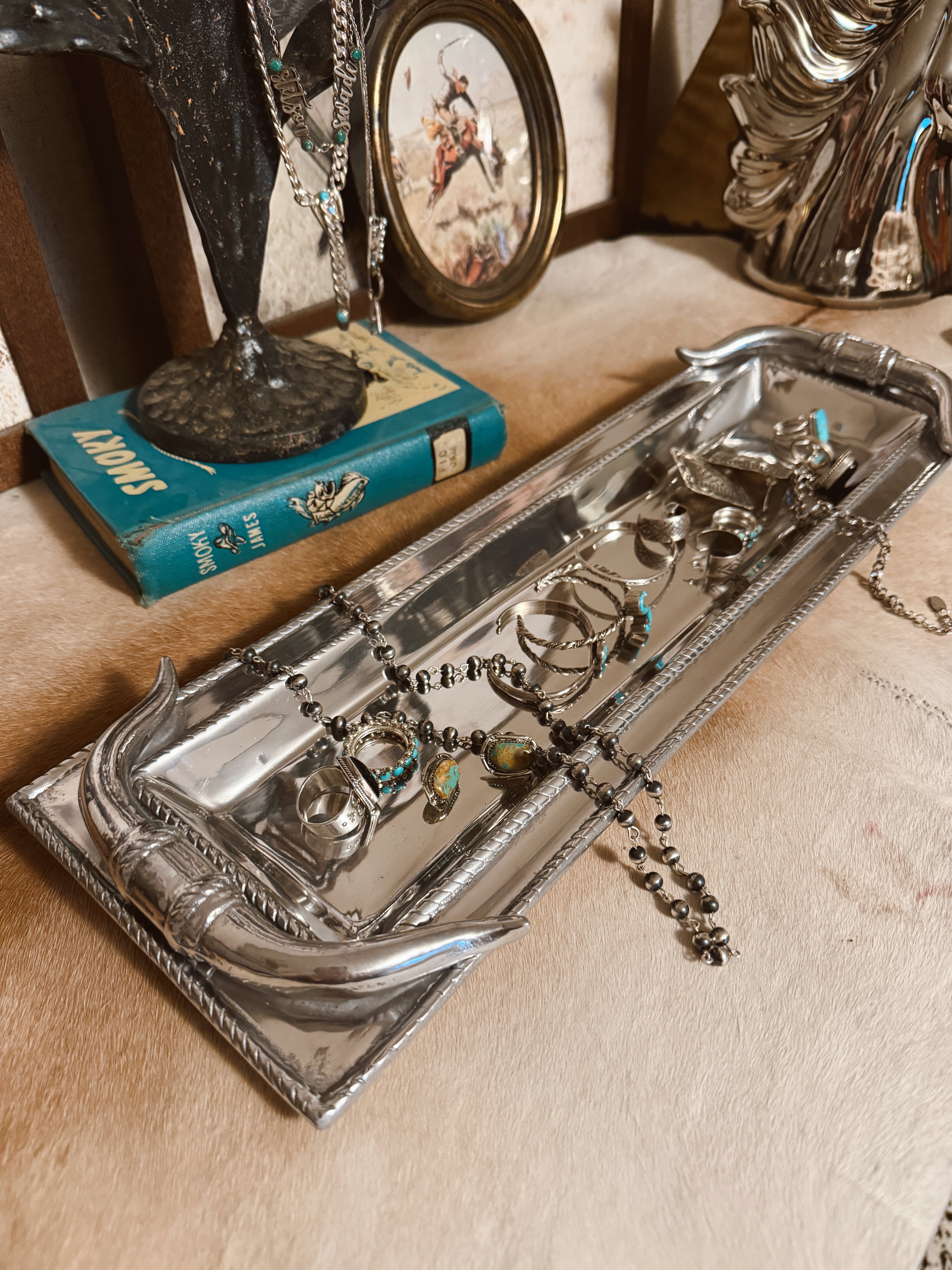 The Longhorn Catch All Tray