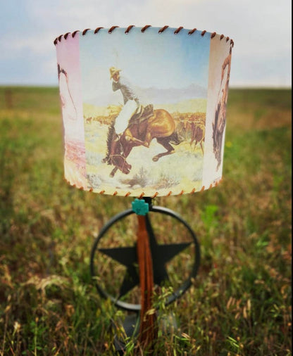 The Rough Rider Lampshade