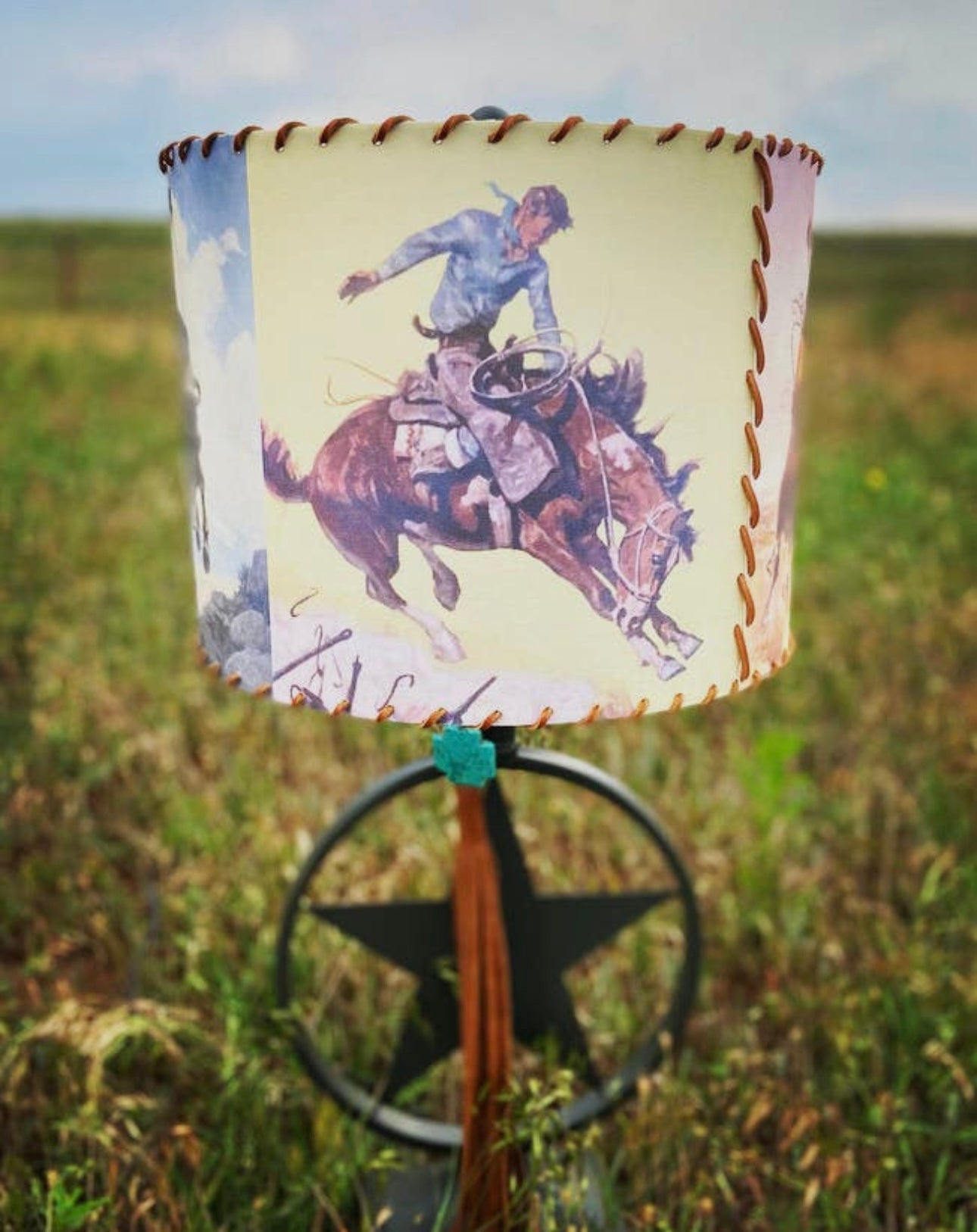 The Rough Rider Lampshade