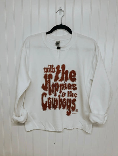 The Hippies and Cowboys Pullover