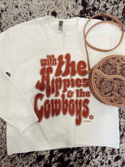 The Hippies and Cowboys Pullover