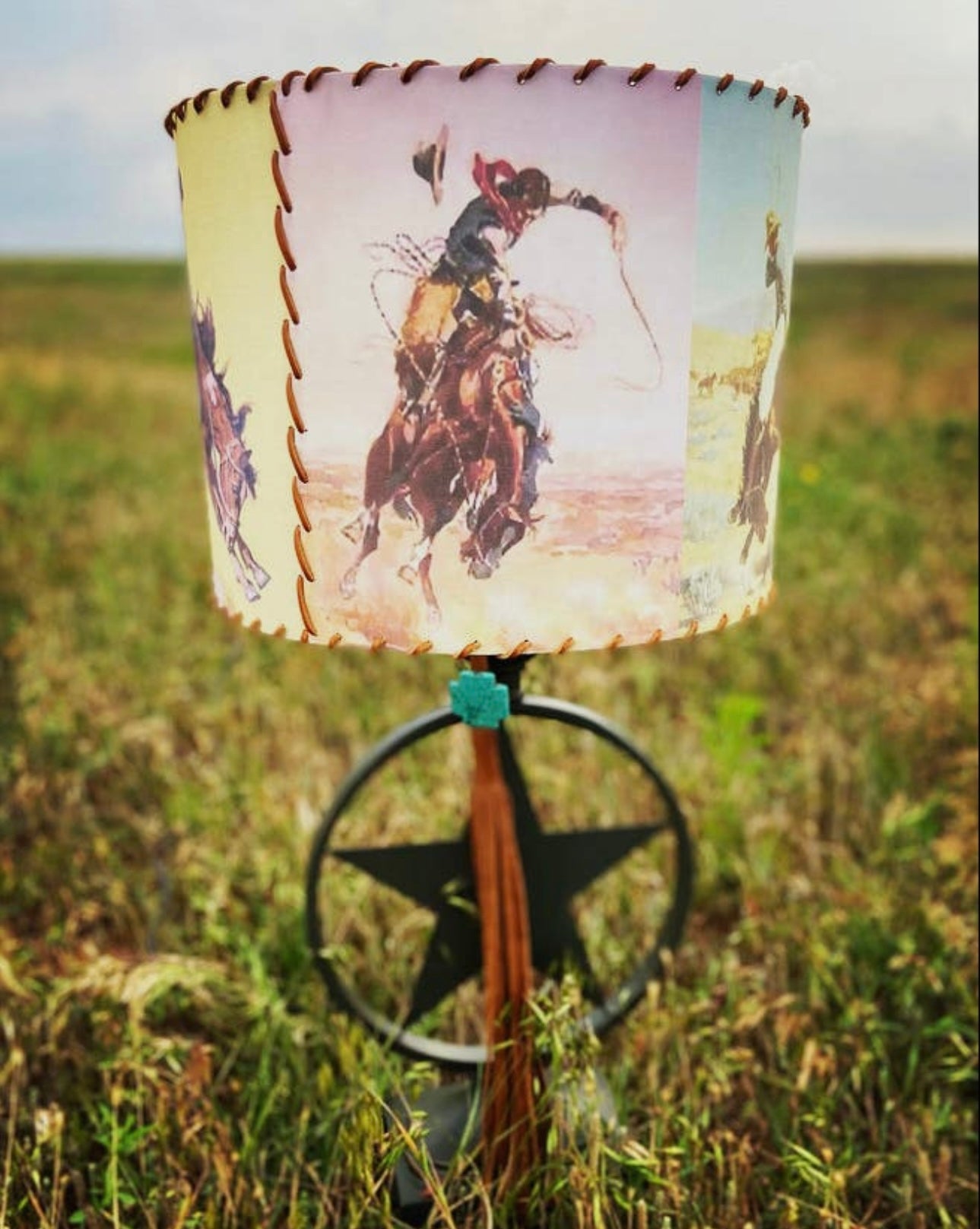 The Rough Rider Lampshade