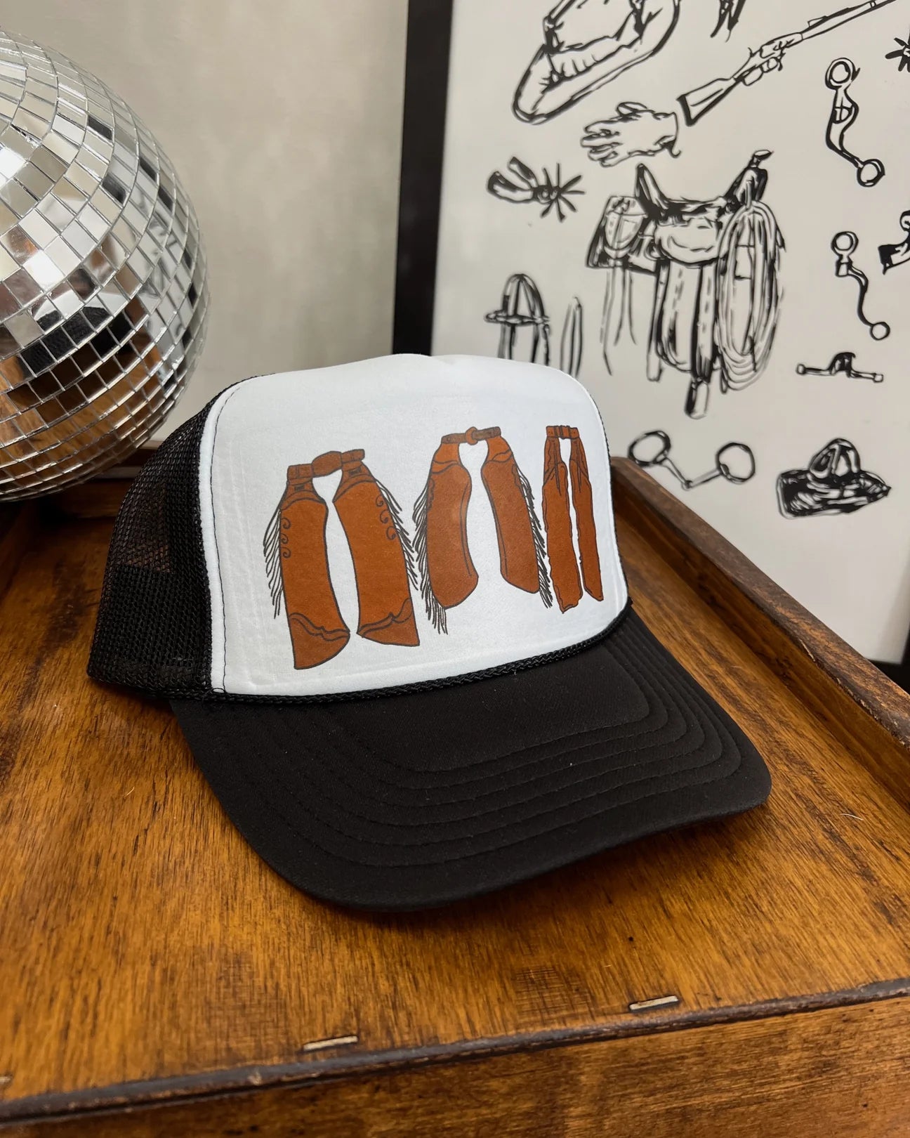 The Chaps Trucker Cap