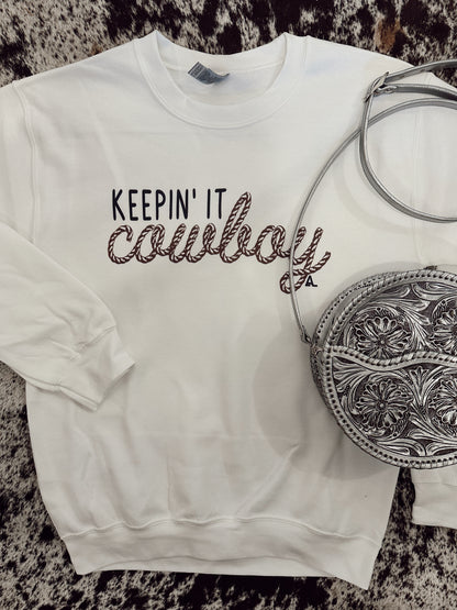 The Keepin’ It Cowboy Pullover