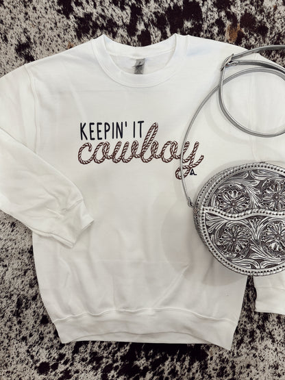 The Keepin’ It Cowboy Pullover