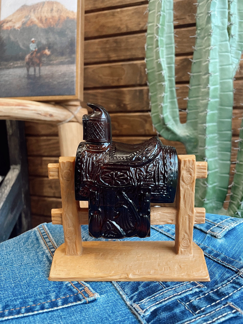 The Vintage Glass Saddle