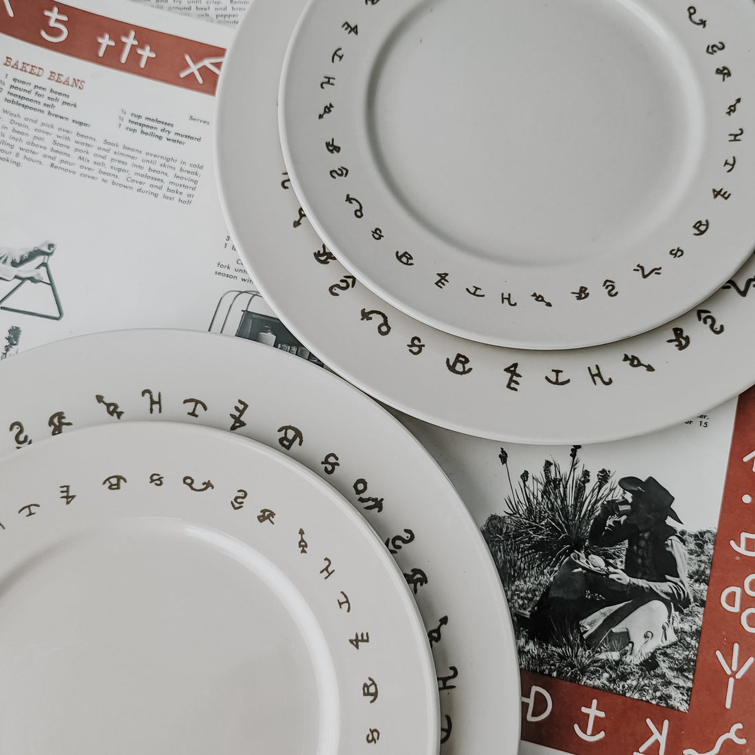 The 16 Piece Branded Dinnerware Set