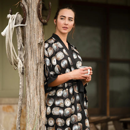 The Big Concho Kimono Wrap Dress