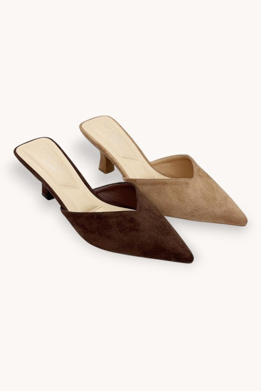 The Kitten Heel- Chocolate