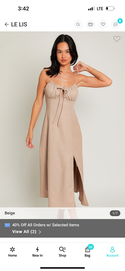 The Swayde Midi Dress