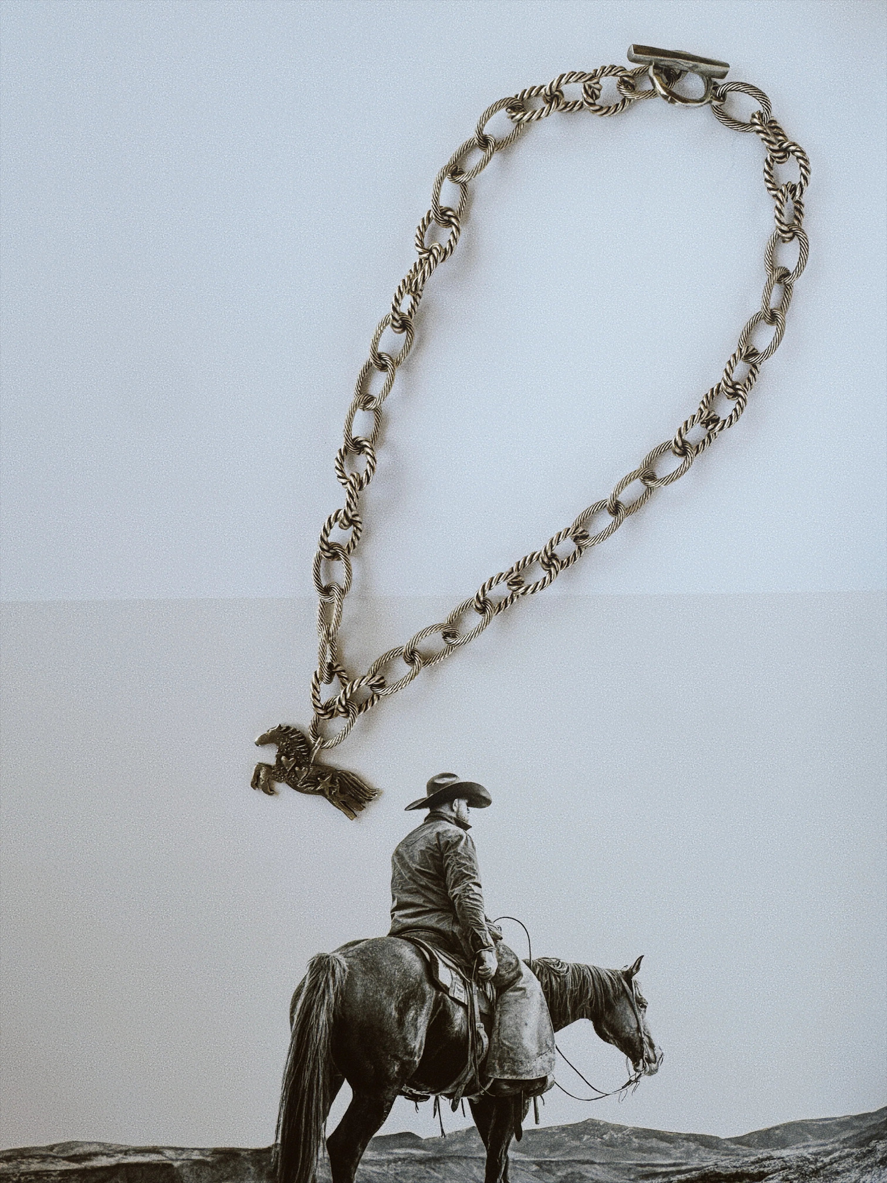 The Stardust Stallion Necklace