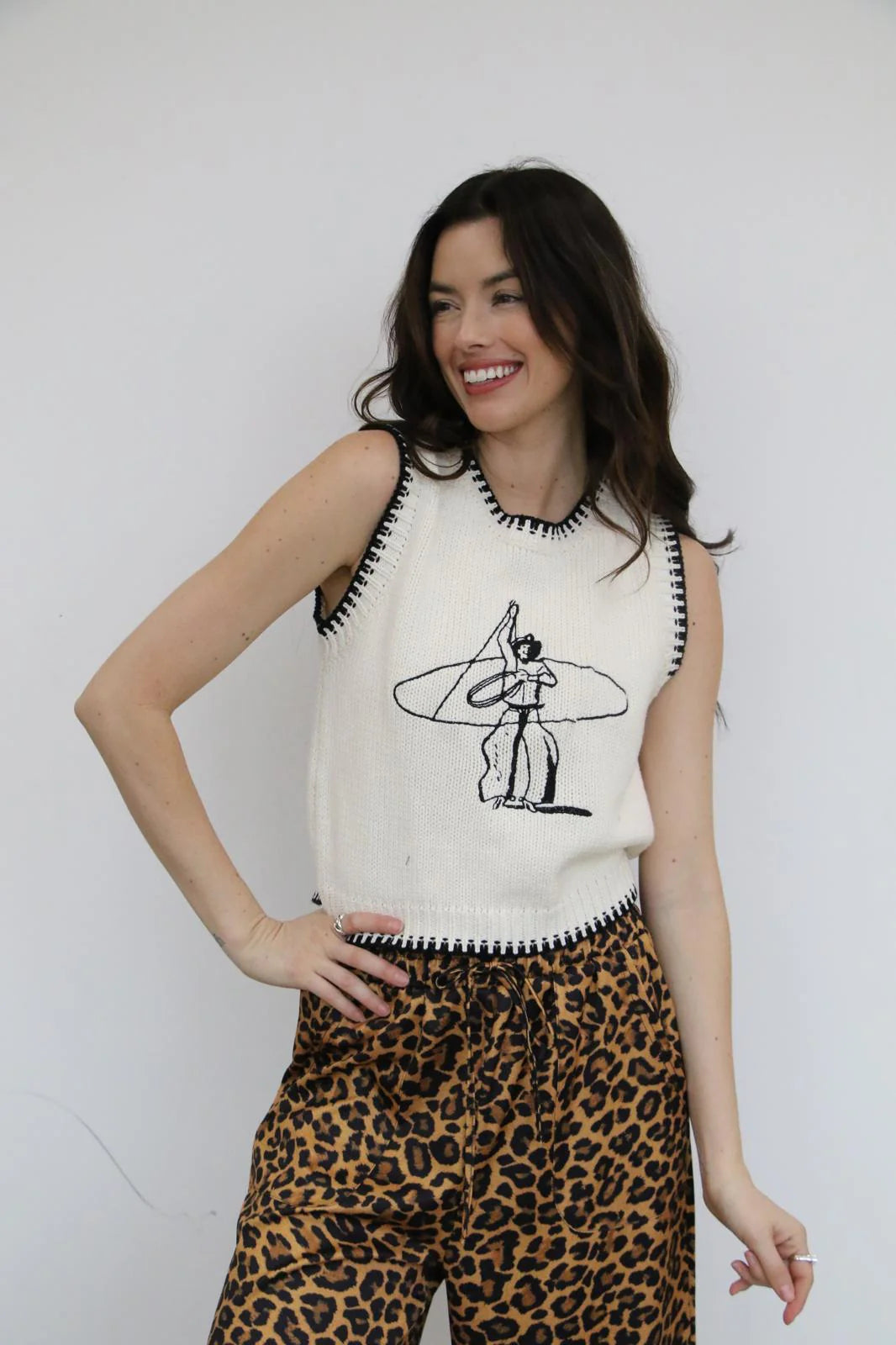 The Roping Cowboy Tank