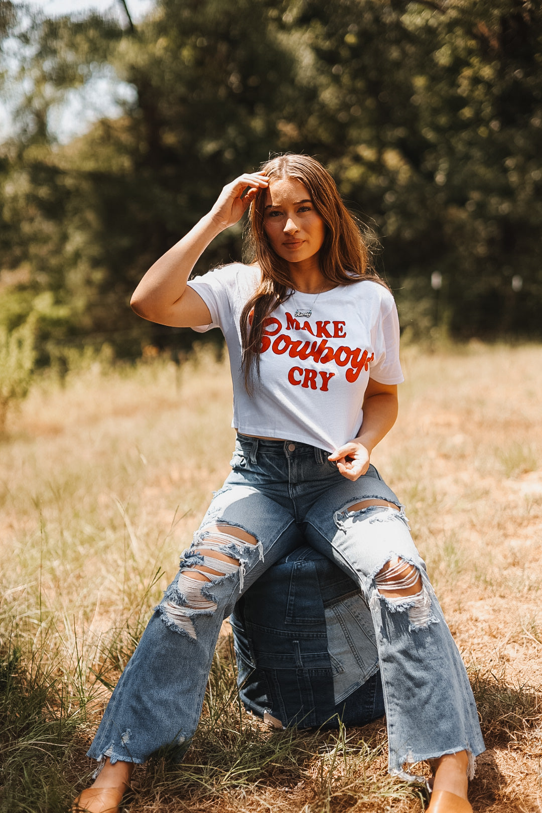 The Make Cowboys Cry Tee