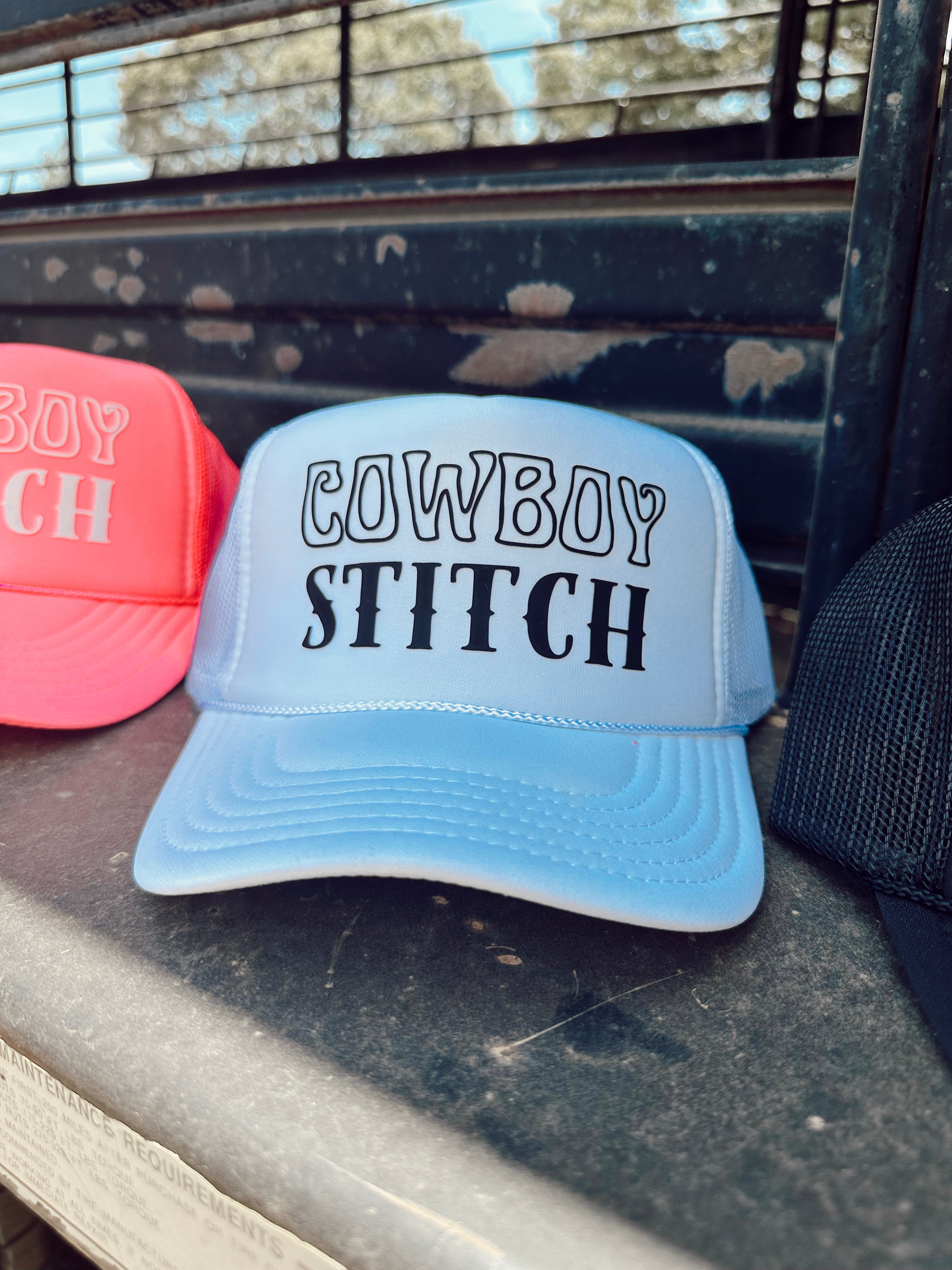 The Cowboy Stitch Trucker Cap