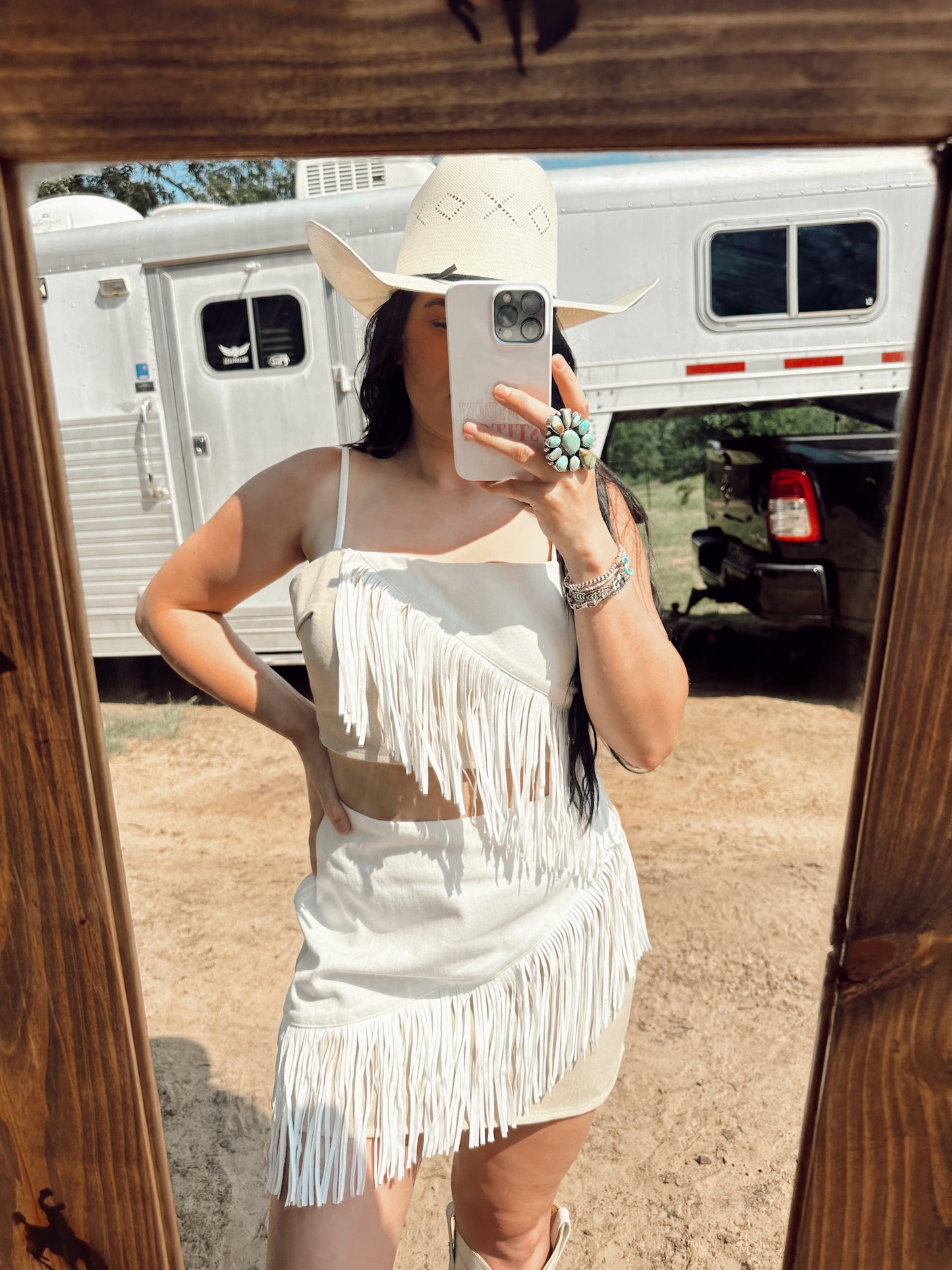 The Annie Fringe Top