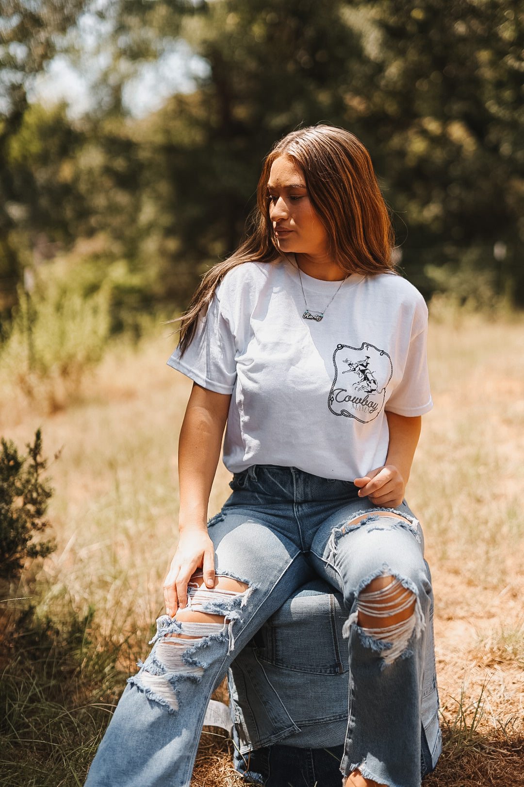 The Cowboy Mama Tee