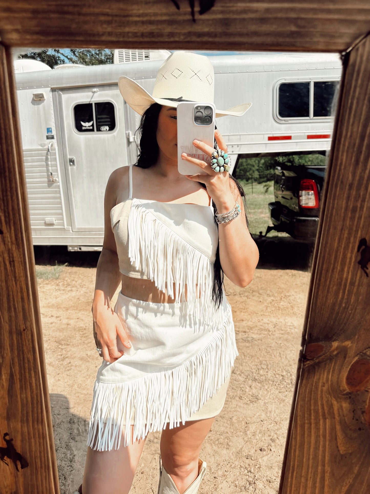 The Annie Fringe Top