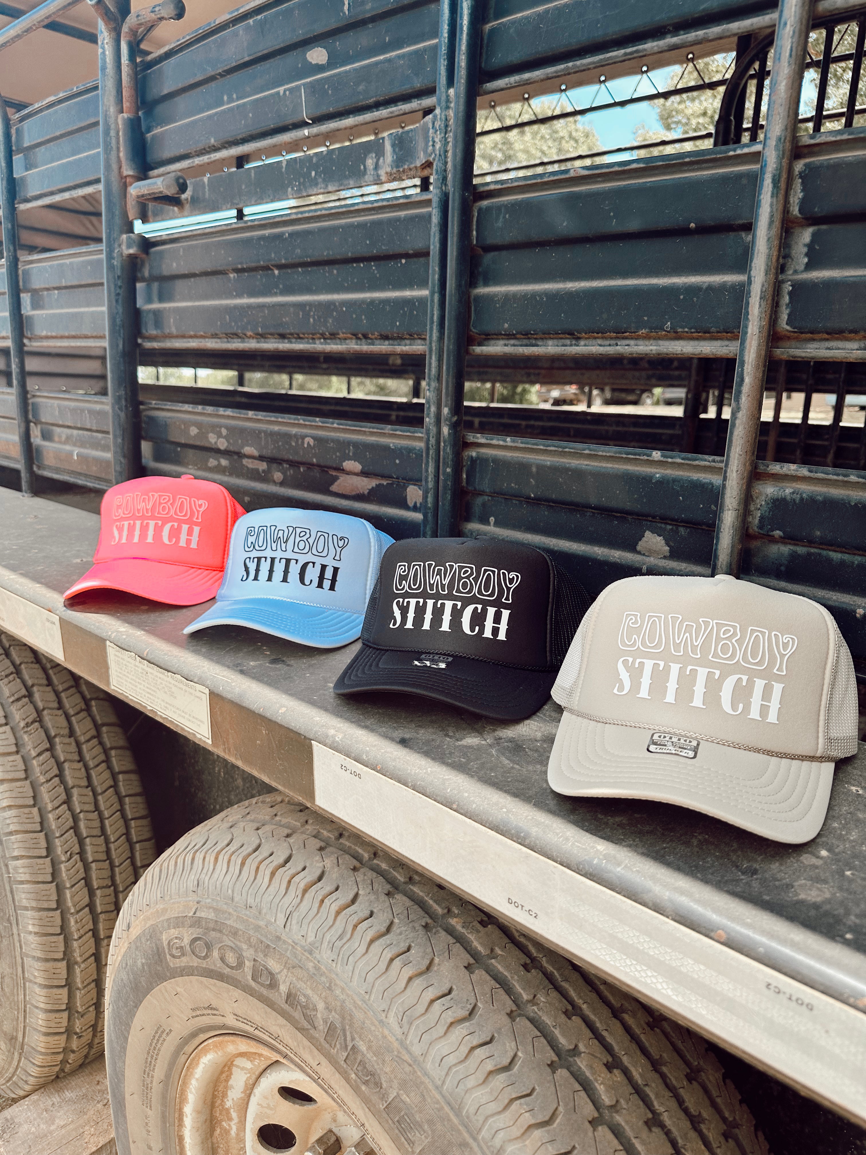 The Cowboy Stitch Trucker Cap
