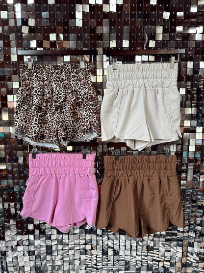 The Leopard Jamie Shorts