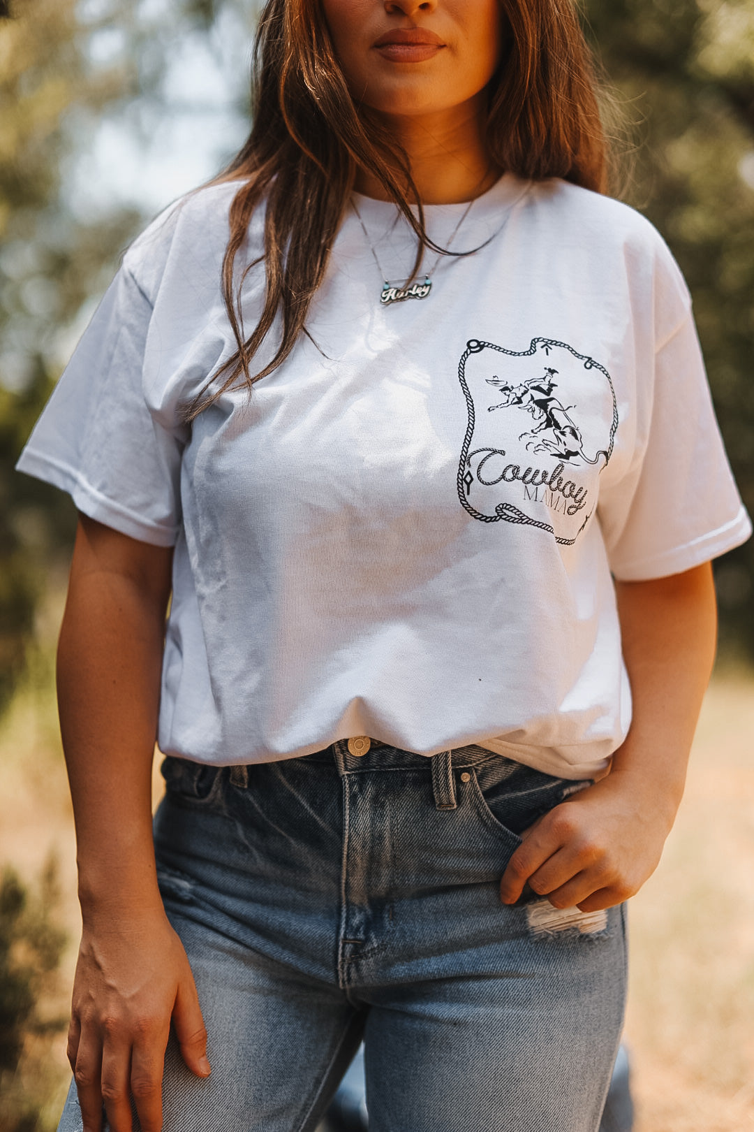 The Cowboy Mama Tee