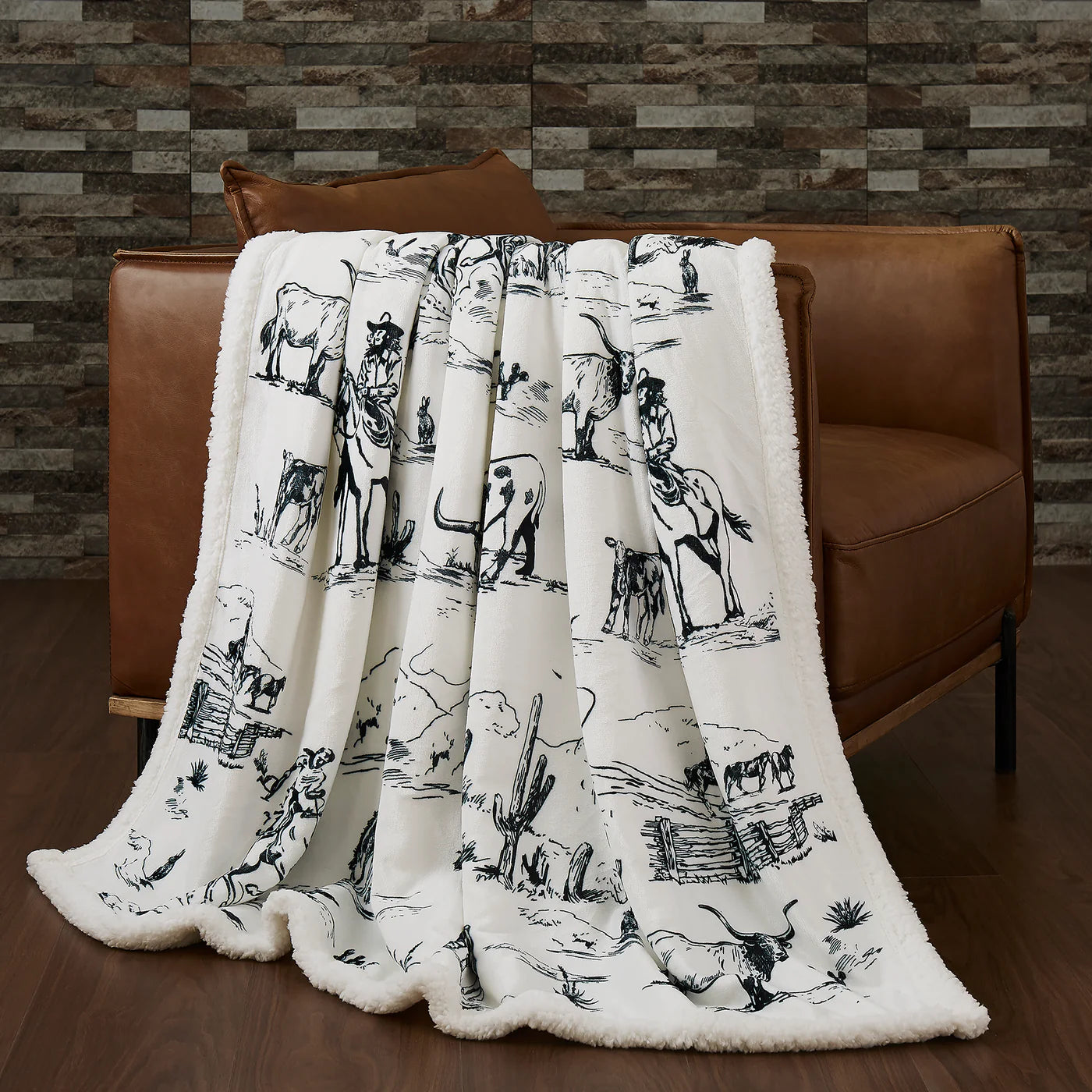 The Ranch Life Throw Blanket