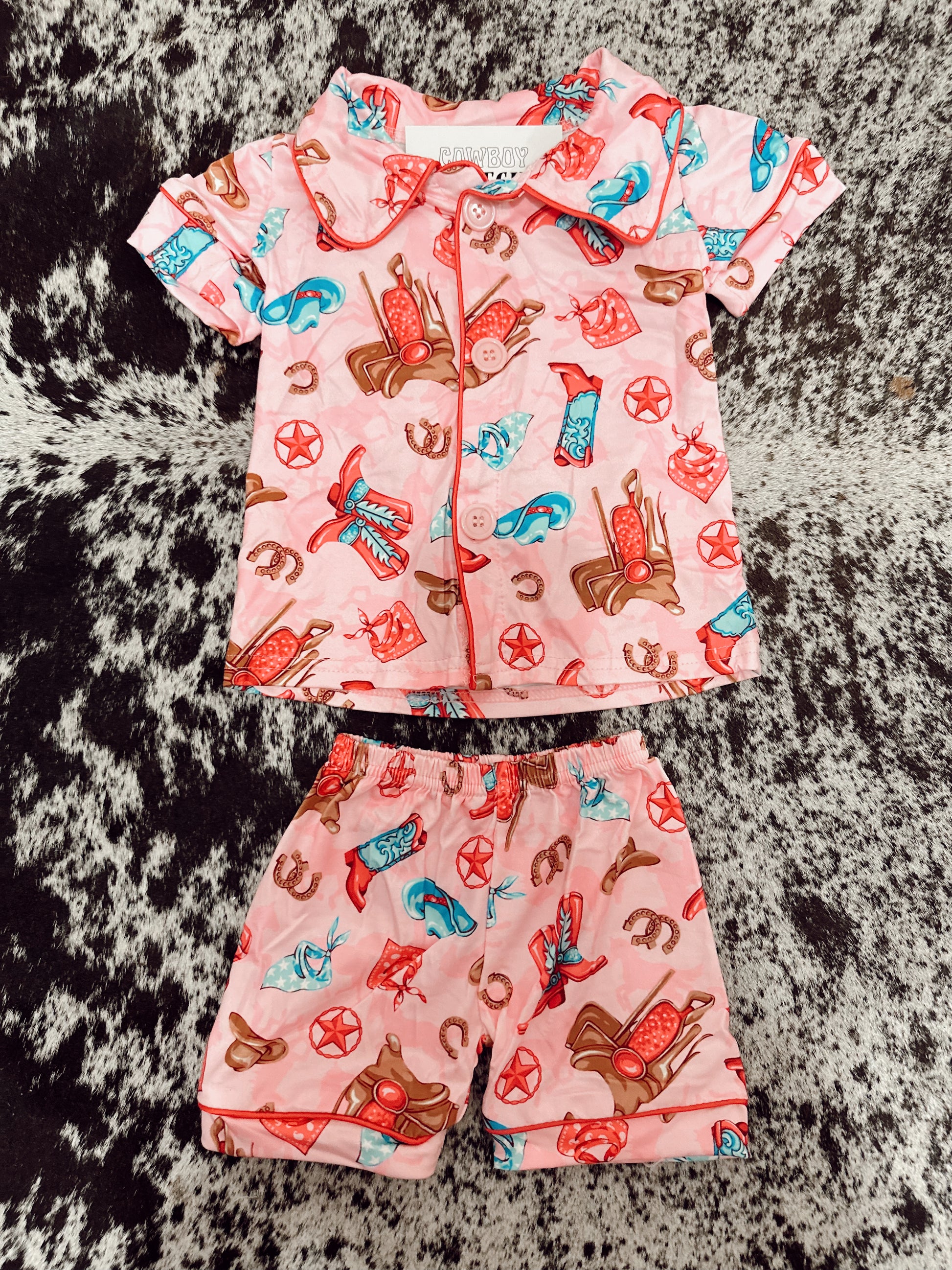 The Baby/Kids Western Pajamas