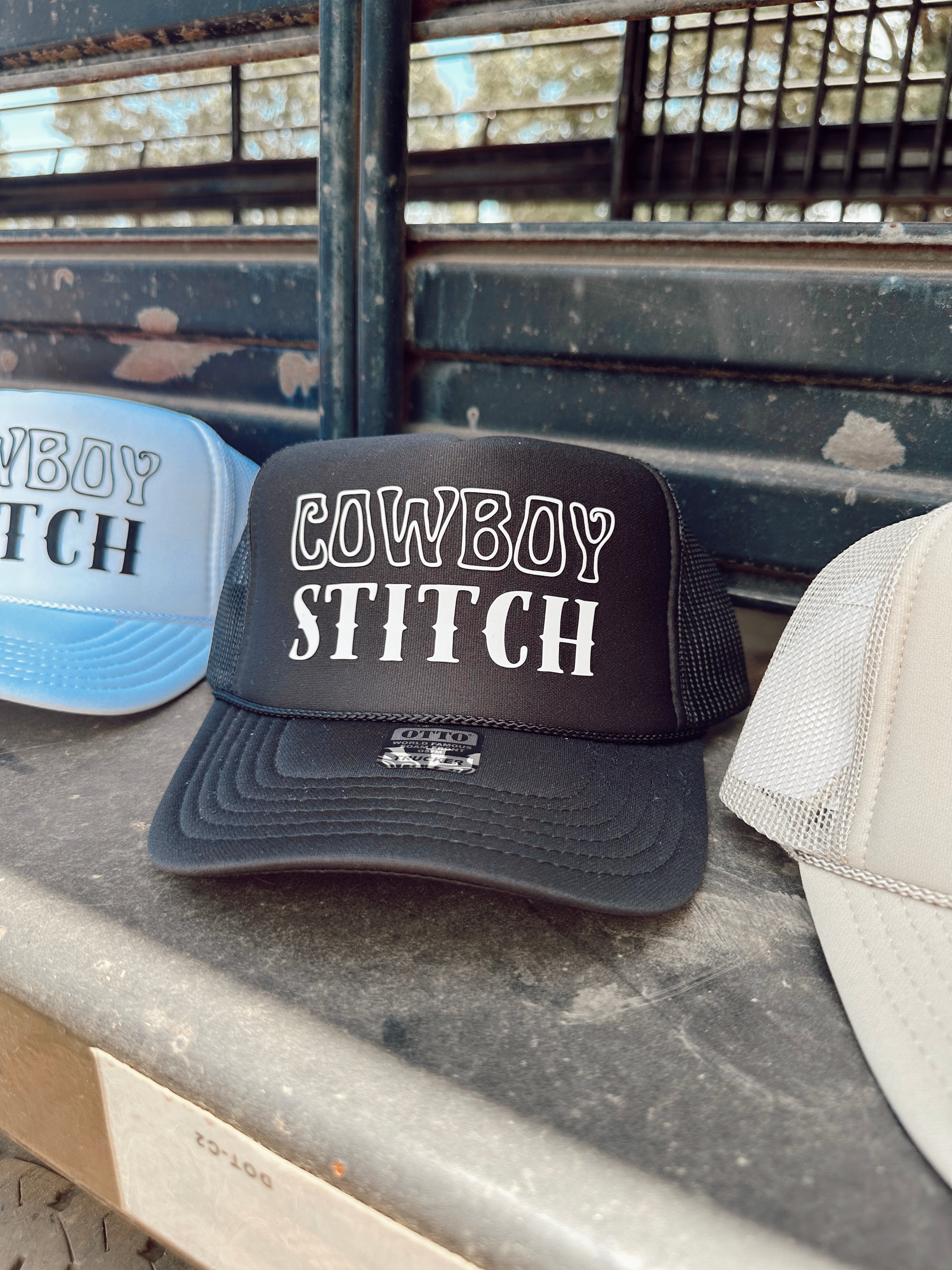 The Cowboy Stitch Trucker Cap