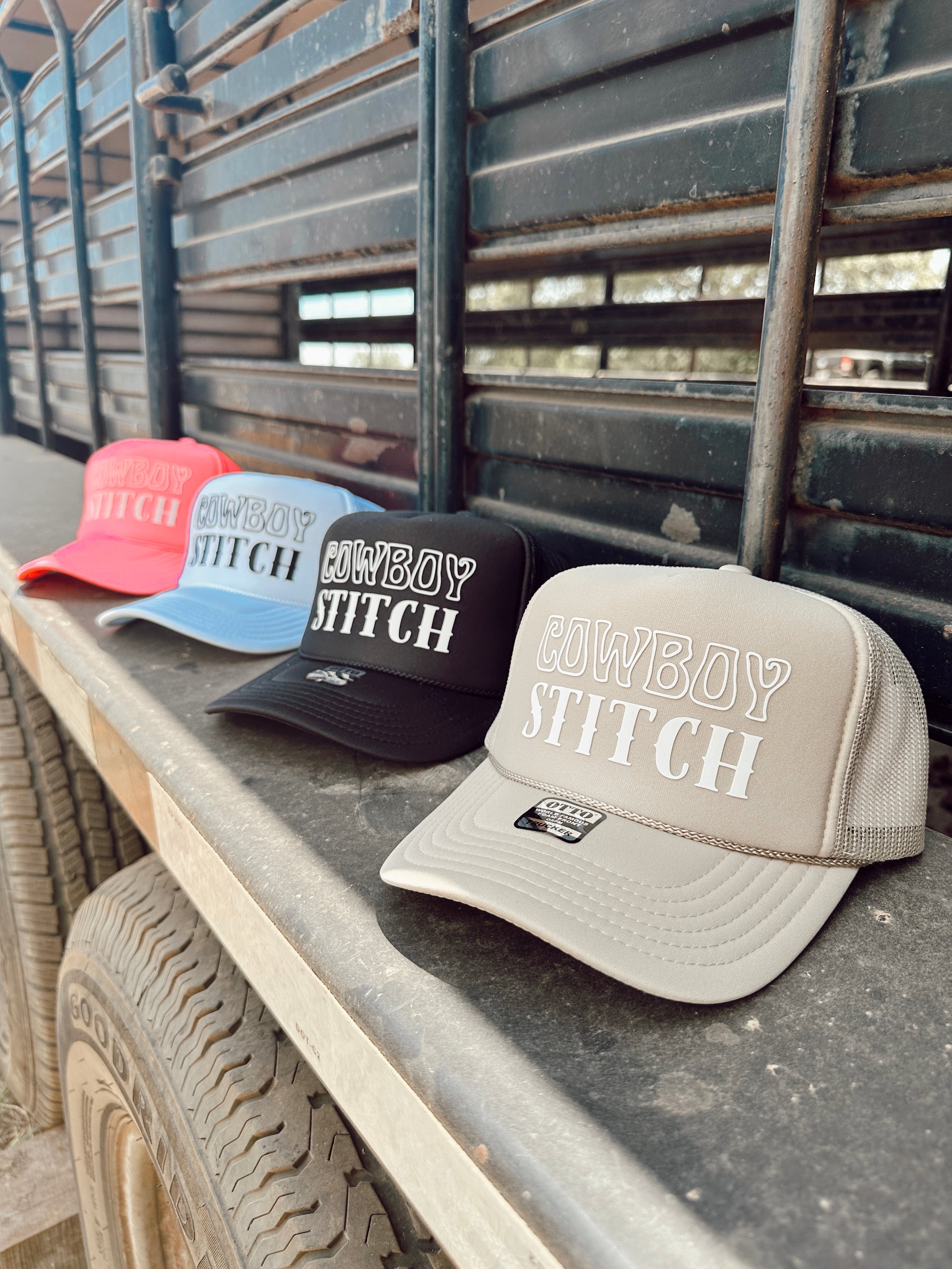 The Cowboy Stitch Trucker Cap