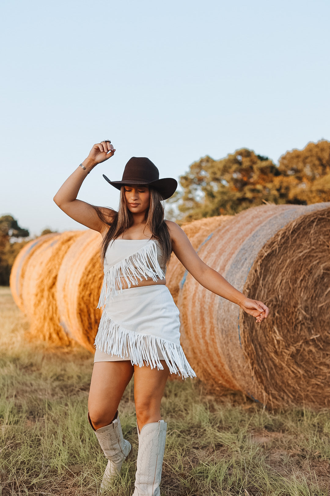 The Annie Fringe Skirt