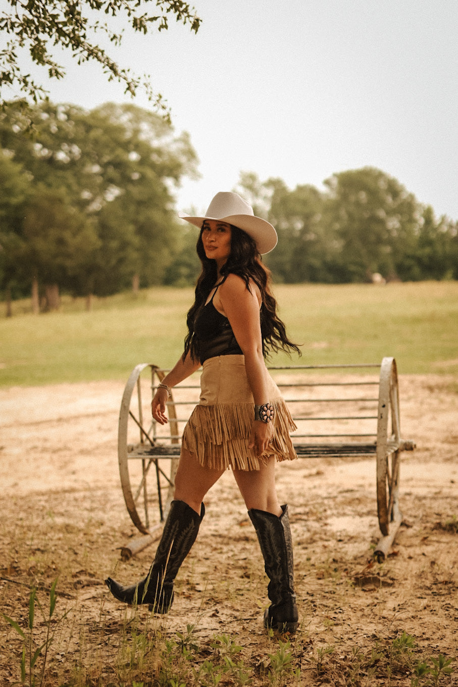 The Fringe Skirt