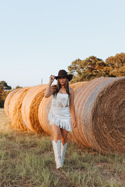 The Annie Fringe Top