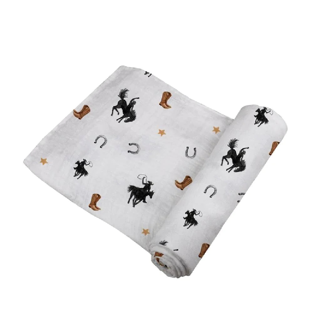 The Cowboy Bamboo Swaddle