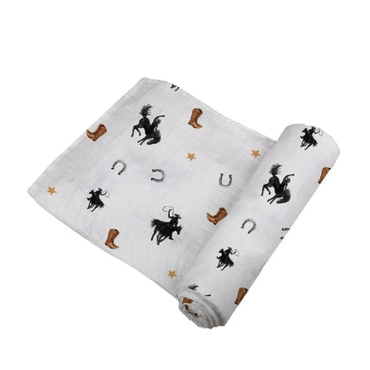 The Cowboy Bamboo Swaddle